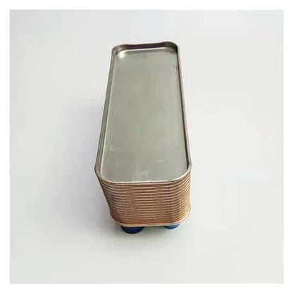 Heat Exchanger, Brazed Plate Heat Exchanr, 30 Plates Wort Chiller,Max 4.5 MPa,316 Stainless Steel Material - Homebrew Wort Chiller