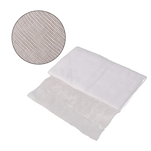 1Pc for Kitchen and Butter (xCM) Ultra Milk Bag Cotton ） （ Fabric Baking Gauze Straining Home Food Nut Absorbent Strainer Muslin Making (Fine Unbleached Cheesecloth - size: Size 2