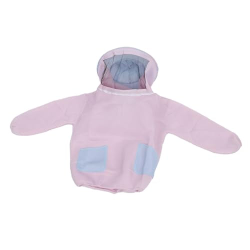 Beekeeping Jacket with Veil for Women | Breathable Mesh Cotton & Ventilated Design | Bee Suit for Apiary Inspection/Honey Harvesting | Secure Cuffs & Lightweight