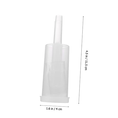 LABRIMP 3pcs Plastic Brew One-way Valve for Home Brewing Wine Stoppers for Preserving Easy to Use Clean Automatic Gas Release for Juice Wine Making