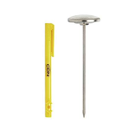 CDN IRXL220 Large Dial Cooking Thermometer - size: 1.75-inch/4.4 cm Magnified Dial