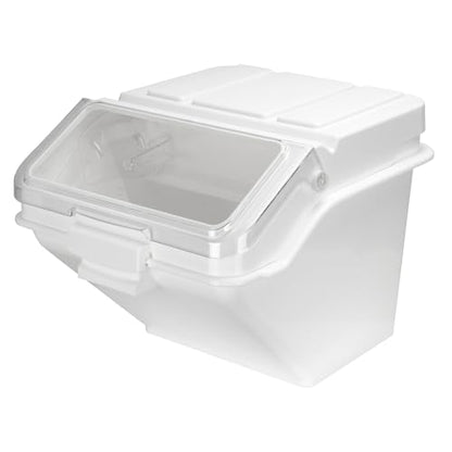 88LB Flour Storage Container With Scoop for Dry Food, Sugar, Baking Supplies,Rice.BPA Free Ingredient Storage Bin，Pet Food Storage Container Dog Cat Birds Food Bin (88 LB) - size: 88 LB