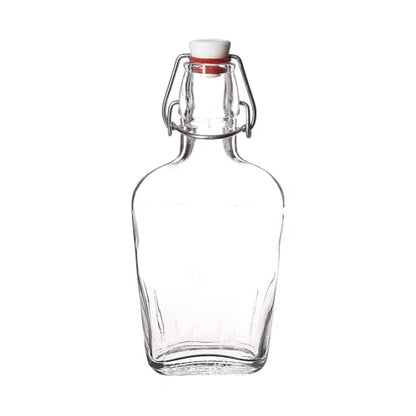 Bormioli Rocco Pocket Flask, 8.5 oz, Clear - size: 8.5 Ounces