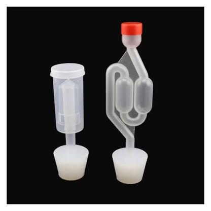 Home & Brewing Three-Piece Airlock Fermentation Beer Brewing Wine Making Kombucha Fits Brewing Accessories(3pcs) - color: 3pcs