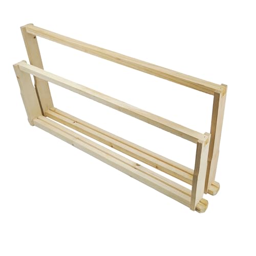 Deep Frames Langstroth Size Deep Brood Beehive Frames with 65 Spikes Suitable for Beekeeping (20 Pack) - size: 20 Pack