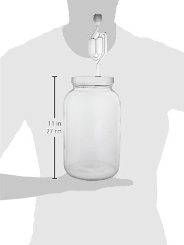 Five Star Star San 16 Ounce Brew Sanitizer and FastRack One Gallon Wide Mouth Jar Fermentation Kit (Set of 2)