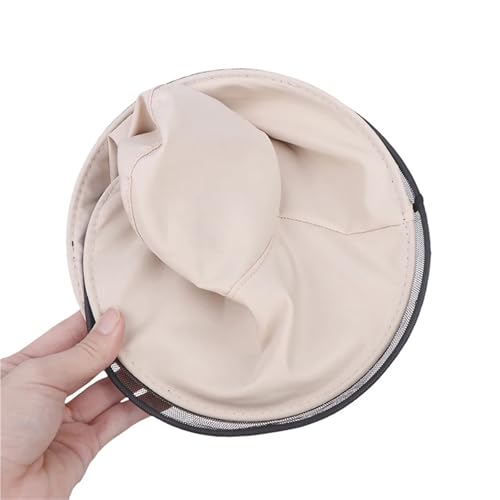 Beekeeping Hat 2pcs Beekeeping Hat with Hidden Net Mesh Repellent Bee Protection Men Women Outdoor Sunscreen Fishing Cap(Beige+Gray) - color: Beige+Gray