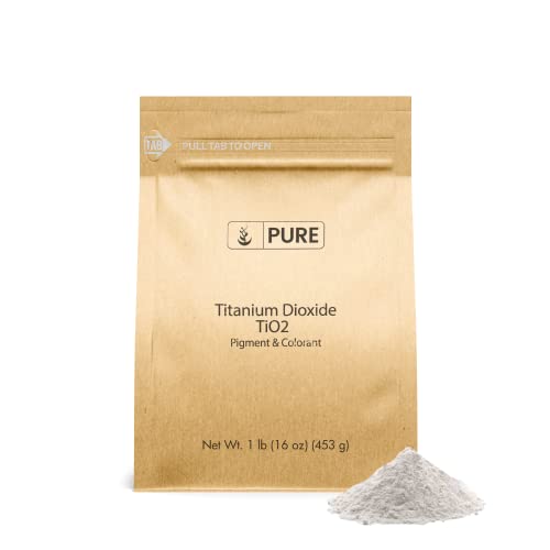PURE ORIGINAL INGREDIENTS Citric Acid & Titanium Dioxide Bundle, (1 lb Each) Food Grade