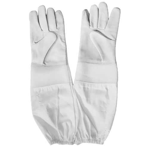Bee Gloves, Beekeeping Gloves for Men & Women, Professional Bee with Ventilated Sleeves for Protection and Comfort