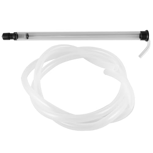 DECHOUS 1Set Automatic Siphon Tube with Clear Hose for Home Brewing Easy Transfer of Wine and Liquids Compact and Lightweight Design for Safe Bottling and Storage