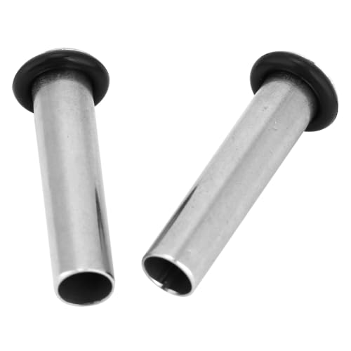 Dip Tube Gas In Tube Kit 2Pcs Gas Dip Tube, Stainless Steel Gas in Dip Tube with Leakproof Rubber O, Dip Tube Gas In and Liquid Out for Homebrew Draft Beer Cornelius Corny Keg