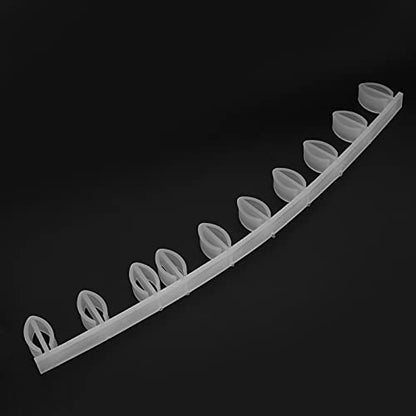 10 Pack Beekeeping Spacers Bee Hive Frame Spacing Strip Clip for Beehive Boxes Plastic Frame Spacer Tool