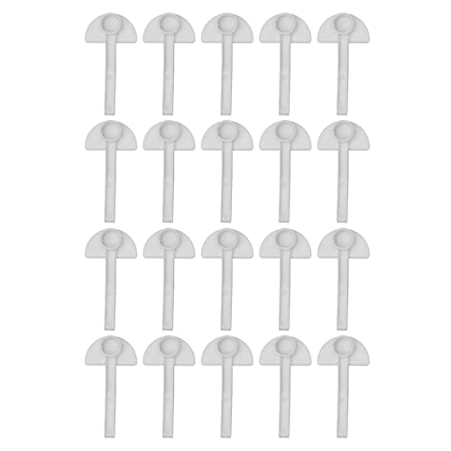 20Pcs Bee Water Feeder, Duck Bill Beekeeping Tool, Durable Plastic Multifunction Bee Water Feeder with Large Accommodation Space for Hive Entrance Use