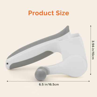 UHIYEE Patented Rotary Parmesan Cheese Grater, Hand Crank Cheese Shredder with Fine & Coarse Drums, Restaurant Quality, White, Stainless Steel & ABS, Dishwasher Safe - color: White