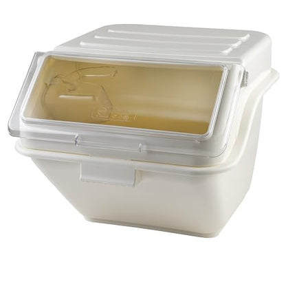 Winco IB-10S Stackable 10 Gallon Ingredient Bin Beige - size: 10 Gallon, style: Shelf Bin