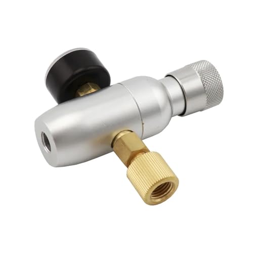 WHYLE Home & Brewing Homebrew Kegging Premium Regulated CO2 Charger Kit Mini Gas Regulator 3/8" Thread 30PSI 60PSI 150PSI Beer Kegerator Brewing Accessories(60psi) - color: 60psi