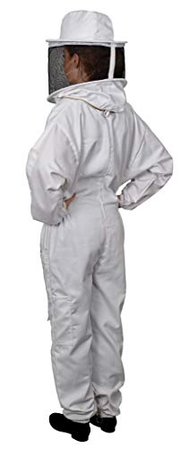 Humble Bee 410 Polycotton Beekeeping Suit with Round Veil - size: Small