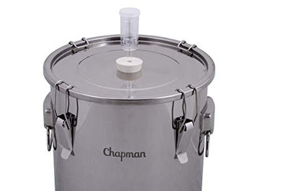 Stainless Steel Fermenter, 14 Gallon Total Capacity – Durable Wine, Beer, Mead, Kombucha Fermenter & Kettle, Ideal for 10 Gallon Batches – Fermentation Bucket & Jar for Home & Craft Brewers