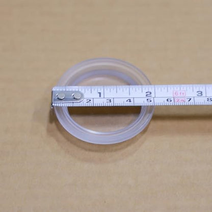 Tri Clamp Clear Cap 1.5"/2"/4" TC – Plastic Sight Glass for Homebrew Conical Fermenter – Durable End Cap – 1 Piece(1.5'' TC) - size: 1.5'' TC