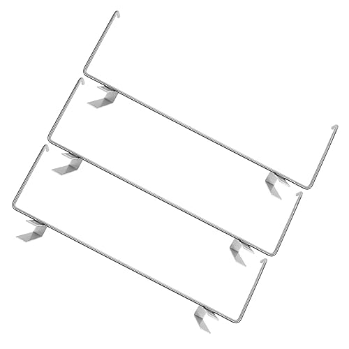 Happyyami 3pcs Stainless Steel Beehive Frame Holder Bee Nest Support Bracket Beekeeping Equipment