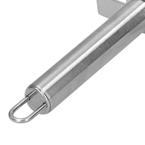 Precise Honey Uncapping Fork Scraper for Beekeeping Tool with Adjustable 17 Tines for Saving, Stainless Steel 7.9x3.0in, for Beekeepers