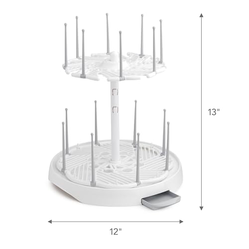 Munchkin® High Capacity Drying Rack for Baby Bottles and Accessories, White - size: 1 Count (Pack of 1)