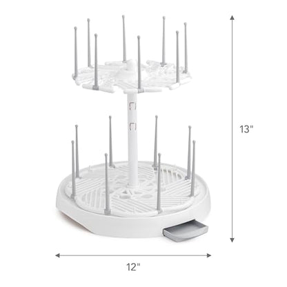 Munchkin® High Capacity Drying Rack for Baby Bottles and Accessories, White - size: 1 Count (Pack of 1)