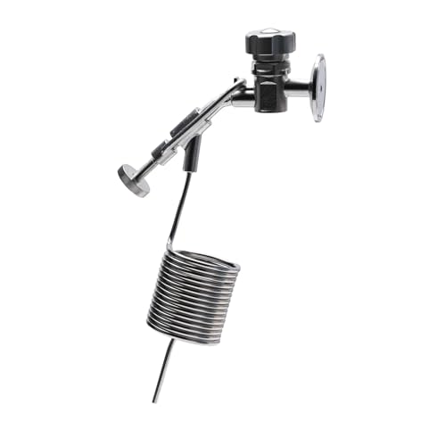 Home Brewing 1.5" TC Sample Valve Sampling Coil 304 Stainless Steel Conical Fermenter Accessories Brewing Accessories(Full Kit B 15 Turns) - color: Full Kit B 15 Turns
