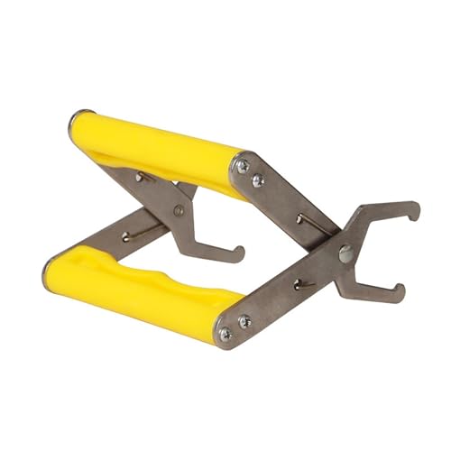 Beekeeping Frame Gripper, Frame Holder, Frame Lifter Tool - Stainless Steel Beekeeping Equipment Bee Hive Frame Grip Tool (Color : Yellow) - color: Yellow
