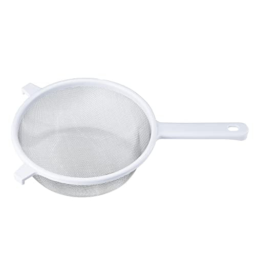 Chef Craft Classic Stainless Steel Mesh Strainer, 8 inch, White - color: White, size: 8 inches in diameter