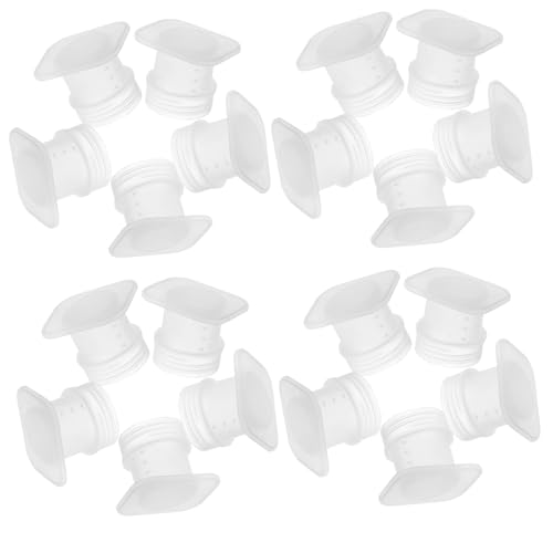20pcs Bee Bee Water Cups for Garden Bee Supplies Bee Feed Cup Bee Feeder Station Beekeeping Equipment Beehive Water Dispenser Beekeeper Tool Bee Feeders Transparent Plastic