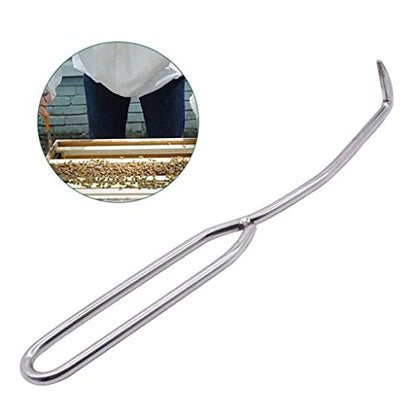 simhoa Bee Hive Frame Cleaning Hand Tool Claw Wax Cleaner Scraper New Silver 24cm