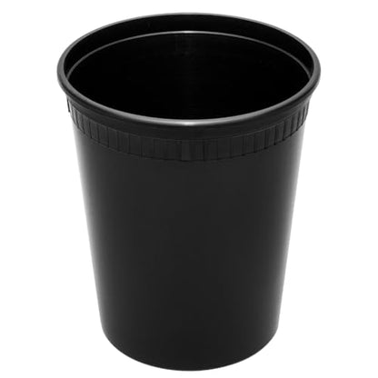 Karat [32oz - 240 ct Black PP Injection Molded Round Deli Containers with Lids (FP-IMDC32-PPB) - color: Black, size: 32oz