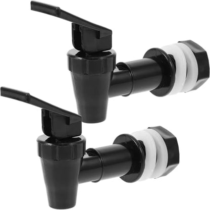 Spigot For Beverage Dispenser 2pcs Water Dispenser Spigot Plastic Replacement Taps Coolers Beverage Dispensers faucets Jugs Reusable Cooler