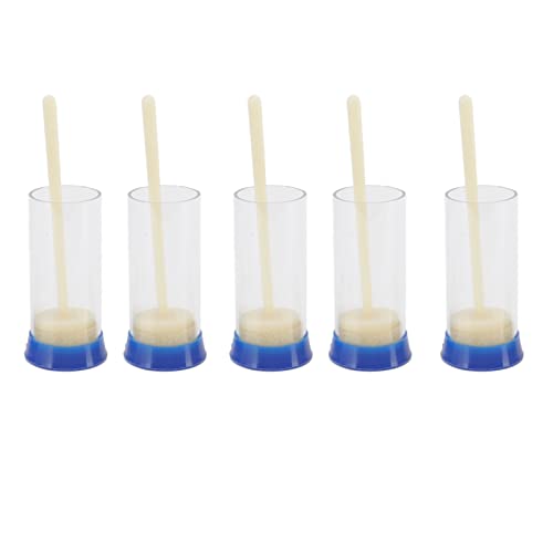 5Pcs Queen Marking Cage, Lightweight Bees Queen Bottle Marker, Queen Plunger Beekeeper Tools for Beekeepers, Gardening, Potted Plant