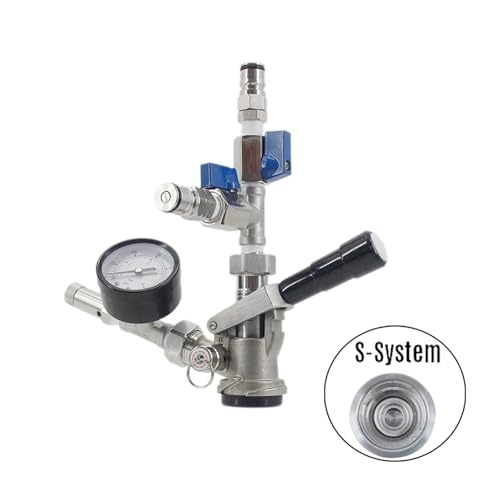 Brewing Equipment Ball Lock Conical to Commercial Keg Pressure Transfer Kit Oxygen Free Closed Pressure Transferring Beer from Fermenter to a Keg Brewing Equipment(NO Coupler) - color: No Coupler