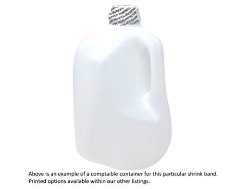 Shrink Band Assorted Sample Pack for All Bottles and Containers (Medium) - size: Medium (1" - 2" Diameter)