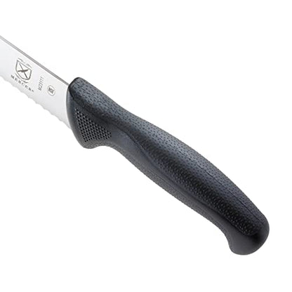 Mercer Culinary M23111 Millennia Black Handle, 11-Inch Wavy Edge, Slicer - size: 11", style: Wavy Edge Slicer