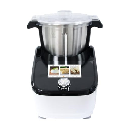Fromaggio Stainless Steel Smart Cheese Maker, Wi Fi Touchscreen | WI-FI App Control and LCD Touchscreen. Stainless Steel Unit with Removable, Dishwasher-Safe Pot, Cutters, Drainer, And Mold - color: Stainless Steel