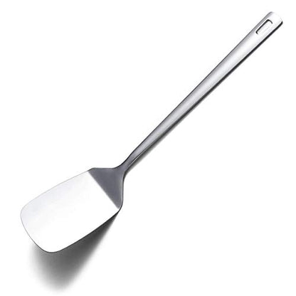 Stainless Steel Spatulas, Berglander Solid Turner,Barbecue Metal Spatulas Turner For Cooking, Kitchen Spatula For Nonstick Cookware, Dishwasher Safe, Easy to Clean - size: F. Solid Turner