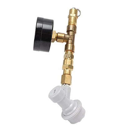 0-15 Psi Portable Keg Regulator Beer Keg Regulator Beer Growler Regulator for Home Brewing & Beer Brewing