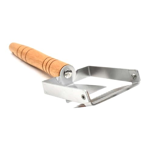 Good Land Bee Supply GLFORK2 Beekeeping Honeycomb Honey/Bee Hive Fork Scraper Tool with Wooden Handle