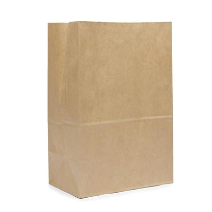 PABCK Brown Kraft Paper Wax Bags Take Out Food Bag 50 Pcs 5.9x3.5x10.6 inch | Greaseproof Food Storage Container for Small Business Home Kitchen Lunch Bread Sandwichs Snack Packaging Bags Craft Organizer - size: 5.9x3.5x10.6 inch (15x9x27cm)