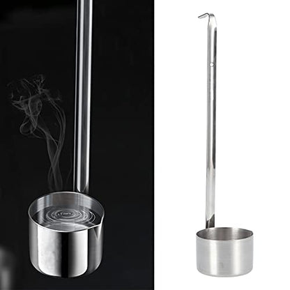 Wine Ladle, Stainless Steel Spoon Dipper With Pour Spout Long Handle and Hook, Flat Bottom Measure Spoon 25ml, 50ml, 125ml, 250ml, 500ml (250ML) - size: 250ML