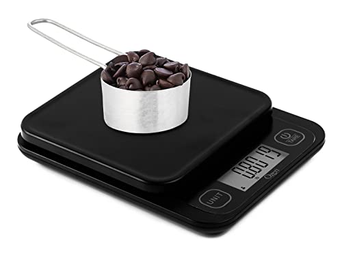 Ozeri Garden and Kitchen Scale II, with 0.1 g (0.005 oz) 420® Variable Graduation Technology® - color: Black