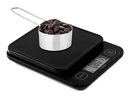 Ozeri Garden and Kitchen Scale II, with 0.1 g (0.005 oz) 420® Variable Graduation Technology® - color: Black
