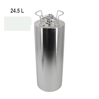 Brand 24.5L(6.5Gallon) Stainless Steel Ball Lock Cornelius (Corny) Keg