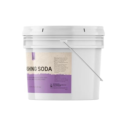 PURE ORIGINAL INGREDIENTS Natural Washing Soda (1 Gallon) Sodium Carbonate, Stain Remover, Water Softener, Multi-Purpose Cleaner - size: 128 Fl Oz (Pack of 1)