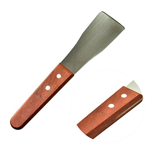 Mipcase Beekeeping Supplies Bee Tool Beehive Box Scraper Wood Handle Honey Scraper Shovel Beekeeping Tool