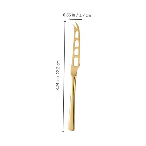 IMIKEYA Stainless Steel Cheese Cutter and Butter Spatula Multipurpose Kitchen Utensil for Restaurant and Home Baking Easy to Clean Knife for Cheese Slicing and Spreading
